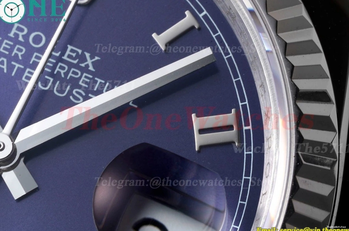 V2 36mm Rmn JDF Datejust 126234 Blue Jub SS SS VR3235 0213